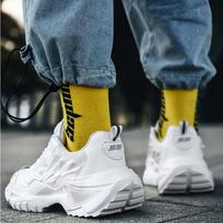 Fashion Mens Lace Free Casual Sneakers Breathable Non Slip Running Trainers Luxury Loafers Tenis for Men Outdoor Sports 38 balta