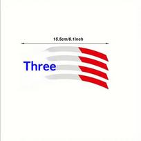 4Pcs Dynamic Style Durable Decals Vibrant Wheel Racing Sticker For Luggage Notebook Eye-Catching Auto Aesthetic Decor