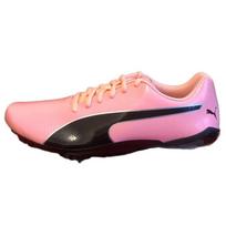 PUMA EvoSPEED Prep Sprint 2 Spiked Shoes Pink/Black Men's 194934-02 EU 43
