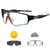 New Style Photochromic Sunglasses SportsMen Women Mtb Bike Bicycle Eyewear Cycling Glasses