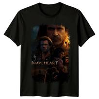 Braveheart (1995 m) Filmo plakato įkvėpti marškinėliai Retro 90s marškinėliai Unisex 2XL