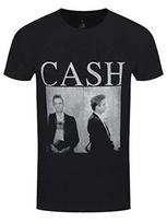 Johnny Cash Men's Mug Shot T-Shirt Black S