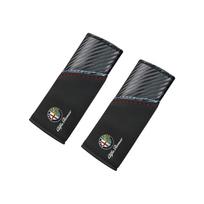 For Alfa Romeo 4C 159 166 Spider Giulia Car Door Handle Gloves Handle Protection Cover Leather Handlebar Grip Cover Accessories