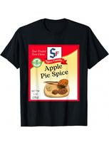 Apple Pie Spice Condiunisext Holiday Spice Group Costumes T-Shirt S įvairiaspalvis