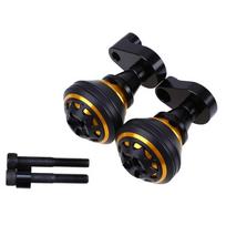 CNC Falling Protectors Motorcycle Frame Sliders Pad Anti Crash Pad Protector Engine Cover For Yamaha R1 2004 2005 2006