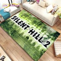 Silent Hill Horror Movie Games Area Rug,Carpet Rug for Living Room Bedroom Sofa Doormat Decoration, Kid Play Non-slip Floor Mat 40x60cm(15x23in)