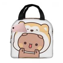 Bear And Panda Bubu Dudu Insulated Lunch Bag for Women Children Portable Food Boxes Thermal Lunch Box Tote One Size