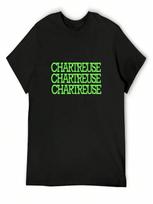 Chartresue Chartreuse Chartreuse Color T-Shirt Customs Summer Tops Clothes For unisex S įvairiaspalvis