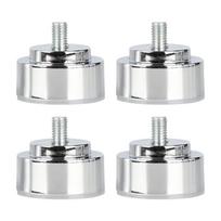 4x Sofa kojelės Lydinio Reguliuojamos Tvirtos Stalo Kojos M10 Metalinės Baldų Kojelės Vonios Kambariui Valgomojo Stalui Spintoms Sofai Sofoms