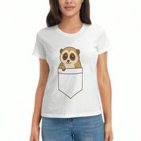 Cute Iceberg Hug Wounisex's Cotton T Shirt, Premium Cotton Print, Durable, Casual And Fashionable. Global Warming And Iceberg Illustration , Cool Ship S įvairiaspalvis