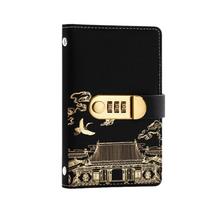 Wallet Storage Saving Money Binder With Password Lock Account Book  for Budgeting Planner juoda
