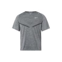 Men's Nike Dri-FIT ADV TechKnit Ultra Solid Color Reflective Running Sports Short Sleeve Gray DM4754-010 S
