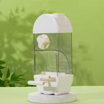 Convenient Bird Feeder Transparent Bird Food Box Bird Hanging Food Dispenser  Parrot balta