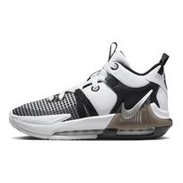 (GS) Nike LeBron Witness 7 'White Black' Kids' DQ8650-100 EU 38.5
