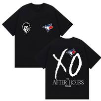 The Weeknd After Hours Tour Xo 2025 Summer Merch 100pure Cotton Printed Tshirt Men Women Hip Hop Loose Short Sleeve Streetwear M