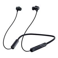 Rythflo Bluetooth Kaklo laido ausinės su triukšmo slopinimu ENC 60 valandų Magnetinės IPX6 Belaidės Greitos Idealiai tinka dirbant iš ir (ANC), Skambutis, juoda