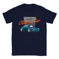 Vintage Classic Car 911 Unisex Crewneck T-shirt S įvairiaspalvis