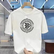 Men's Hot Selling Brand Printed T-shirt Fashion Casual Letter Pattern Top Summer Short Sleeve Loose Clothing Cotton S įvairiaspalvis