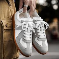 Plus Size 39-44 Men's Casual Sports Trainers Non Slip Comfortable Lightweight Breathable Shoes for Daily Walking Gym 39 balta