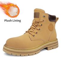 Warm Plush Lined Ankle Snow Boots for Men and Women Waterproof Non Slip Outdoor Winter Cold Weather Walking Hiking Trekking Footwear 36 auksas