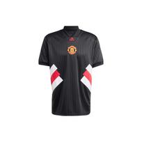 adidas Manchester United Icon Jersey 'Black' Men's HT2002 L