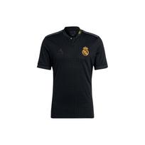adidas Real Madrid 23/24 Lifestyler Third Jersey Asia Sizing 'Black' Men's IT6471 S