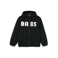 Li-Ning BadFive Logo Full Zip Hooded Jacket 'Black White' Men's AFDR733-5 M