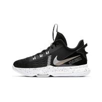 (GS) Nike LeBron Witness 5 'Black Metallic Silver' Kids' CT4629-001 EU 38.5