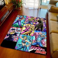 JoJo Bizarre Adventure Floor Mat Rug Carpet Non Slip Soft Area Rug for Bedroom Living Room -QJY 60x90cm