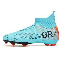 Aukštakulniai Cr7 Patogūs Dėvėjimui Atsparūs Neslystantys Rankšluosčio Padai Fly-Woven Tf Futbolo Batai 35