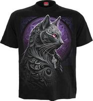 Spiral - CELTIC WHISKERS (Unisex Black Short Sleeve T-Shirts) 4X Large L