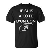 Men's Playing Next to A Jerk Graphic T-Shirt - 100% Cotton Regular Fit Short Sleeve Tee with Bold French Text & Pointing Hand Design - Casual S juoda