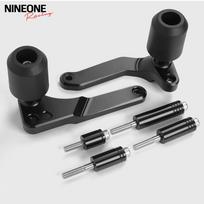 For Kawasaki Ninja400 Ninja 400 2018-2024 Frame Slider Crash Protector Motorcycle Falling Protection Frame Engine Crash Pad juoda