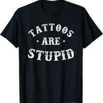 Tattoo Lovers Shirts Tattooist Ink Meme Pun Funny Tattoo T-Shirt S įvairiaspalvis