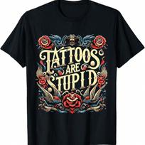 Tattoo Lovers Shirts Tattooist Ink Meme Pun Funny Tattoo T-Shirt S įvairiaspalvis