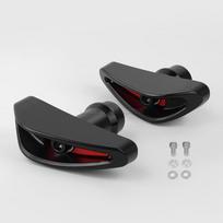 For KAWASAKI Ninja ZX4R SE ZX4RR ZX25R 2021-2026 2025 Frame Slider Kit Frame Sliders Pro Shield Crash Skid Pad Guard Protection raudona