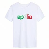 Heavy Motorcycle Aprilia Motorcycle Riding Clothes Can Be   Short Sleeve T-Shirt unisex's Cotton Half Sleeve S įvairiaspalvis