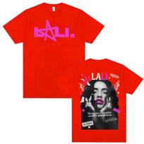 Singer Lali Esposito LA QUE LE GANA AL TIEMPO 2026 Tour Print T Shirt Unisex Women Hip Hop Punk T Shirts Casual 100 Cotton T Shirt S