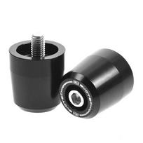For Kawasaki Z750 Z1000 Z800 Z900 Stainless Steel Motorcycle Handlebar Cap Hand Grips Bar End Plug motor handlebar grip ends juoda