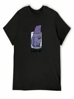 Chemistry Mole Animal Pun T-Shirt Graphic Tee Shirt Korean Fashion Hippie Clothes Custom T-Shirts Men T Shirt S įvairiaspalvis