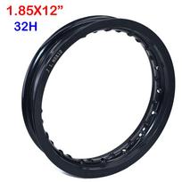 Pit bike Rims Hub Ring 1.85x12 inch aluminum for dirt bike 32H Wheels Circle pit bike  CRF Kayo BSE Apollo spare parts