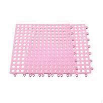 Hare Enclosure Foot Mat, AntiChew Pet Pedal, Soft Mesh, Cuttable, Large, Random Color