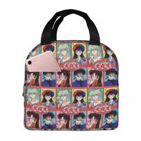 Manga Kimono Inuyasha Sesshomaru Insulated Lunch Bag for Women Children Portable Food Boxes Thermal Lunch Box Tote One Size
