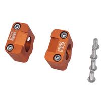 Handlebar Bar Risers Mount Clamp Adapter 7/8 - 1 1/8 Universal Solid Mounts For Motorcycle CRF YZF KXF KLX Chinese Dirt Pit Bike oranžinė