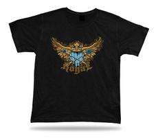 Royal Shield Wings Fighter Warrior idea t shirt tee modern stylish design M