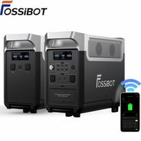FOSSiBOT F3600 Pro Portable Power Station + 1x FB3840 Expansion Battery LiFePO4| 7680Wh Solar Generator| APP/RV/Camping