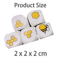 High-Quality 10Pcs High-Quality Dice High-Quality Wooden Play sets High-Quality Animal High-Quality Geometric High-Quality Shape High-Quality Cube