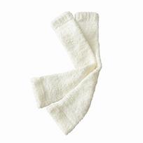 Stripe Coral Fleece Stockings Thicken Warm Foot Warmer Kawaii Floor Plush Stockings  Winter balta