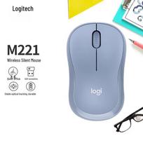 Logitech M221 Silent Wireless Mouse rūko mėlyna spalva