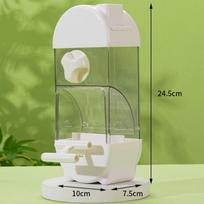 PET Parrot Feeder Hanging Parakeet Food Bowl New Automatic Bird Feeder  Cage Use balta